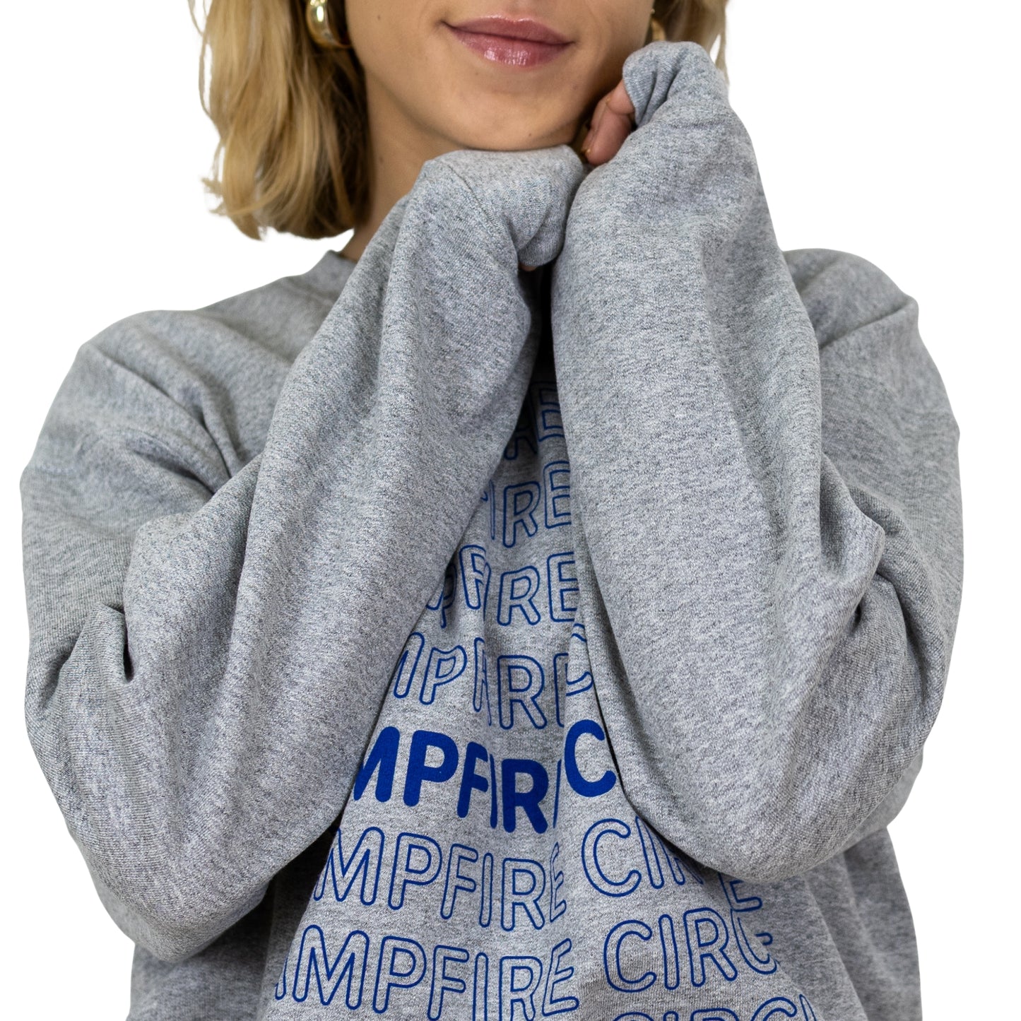 Campfire Circle Grey Crewneck