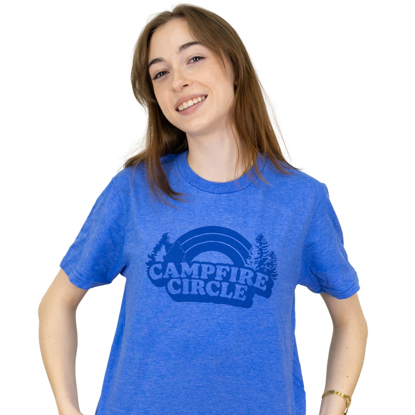 Camp Spirit Heather Royal T-Shirt