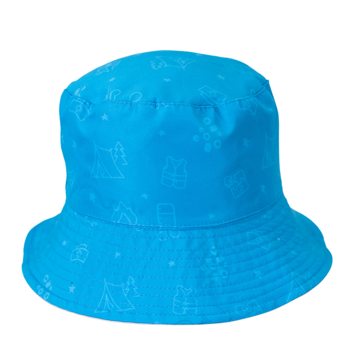 Campfire Circle ADULT Reversible Bucket Hat