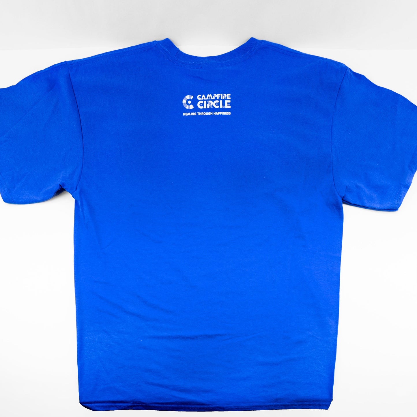 Campfire Circle Royal Blue 2022 Summer Youth T-Shirt