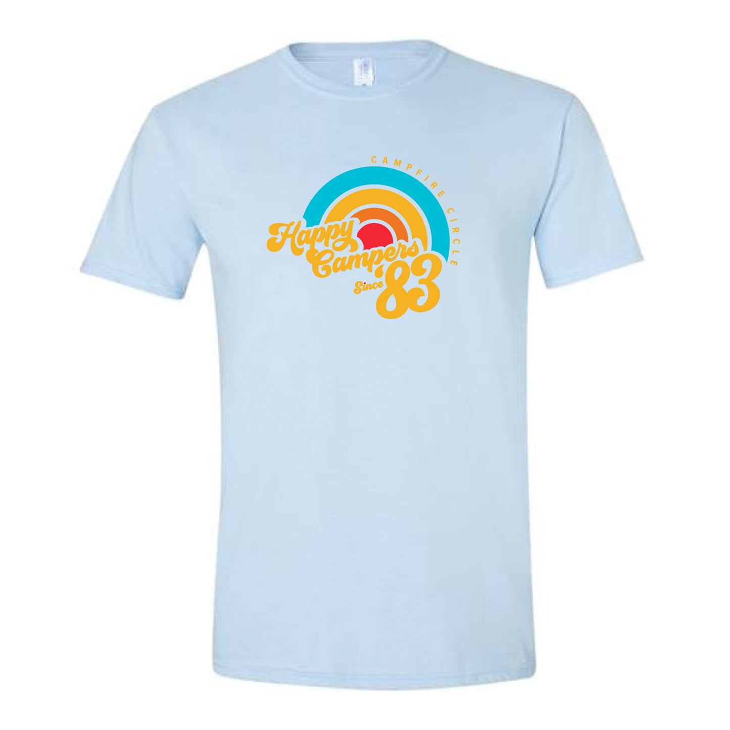 Happy Campers Blue T-Shirt