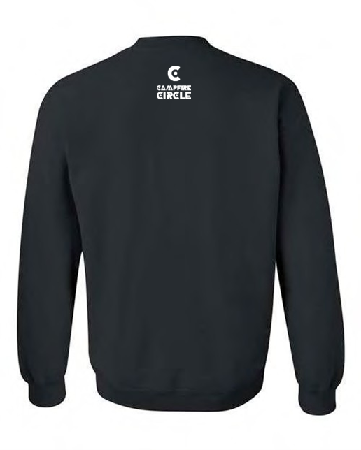 Day is Done Black Crewneck