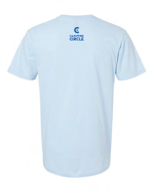 Day is Done Light Blue T-Shirt