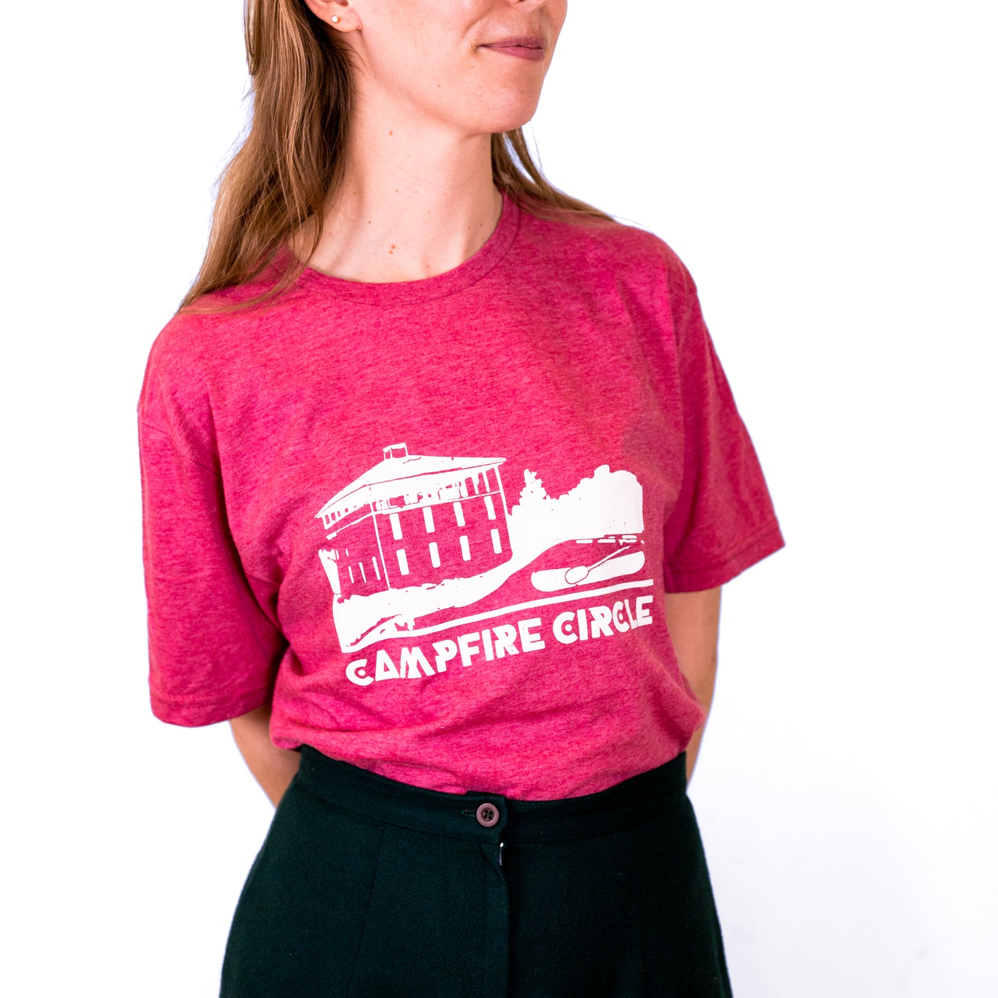 Bell Tower Heather Red T-Shirt