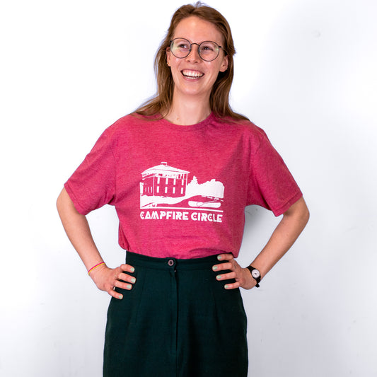 Bell Tower Heather Red T-Shirt