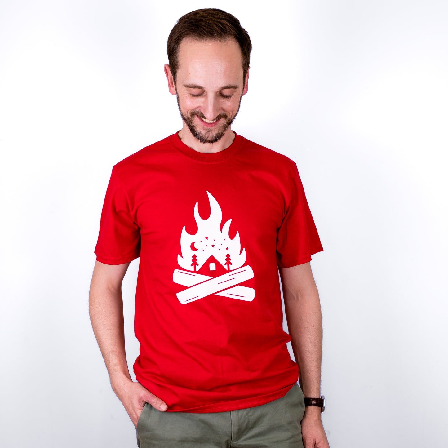 Campfire Circle Red Summer 2022 T-Shirt