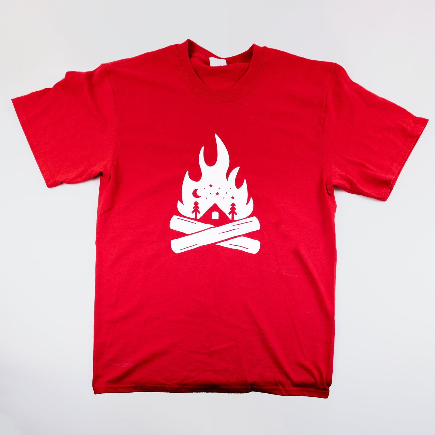 Campfire Circle Red Summer 2022 T-Shirt