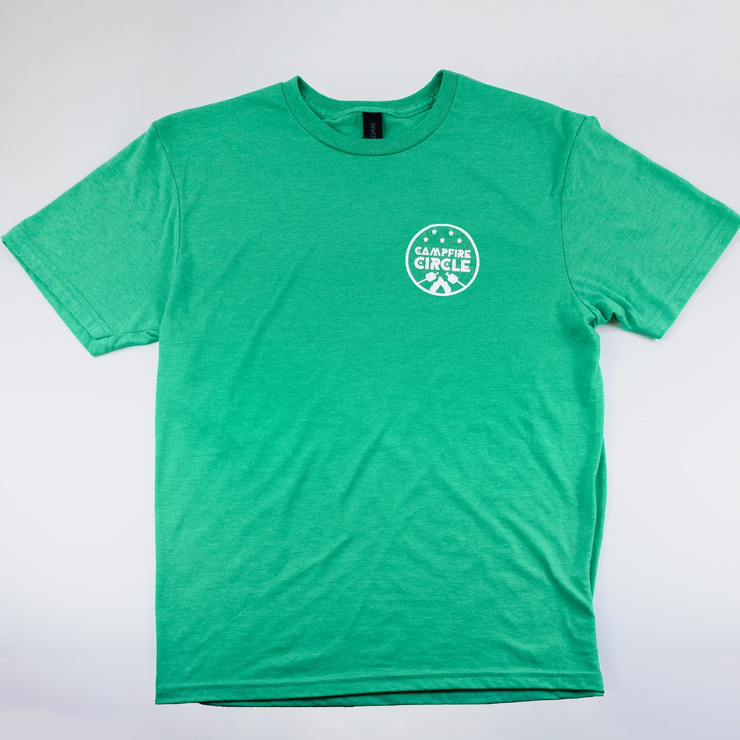 S’mores Crest Heather Green T-Shirt