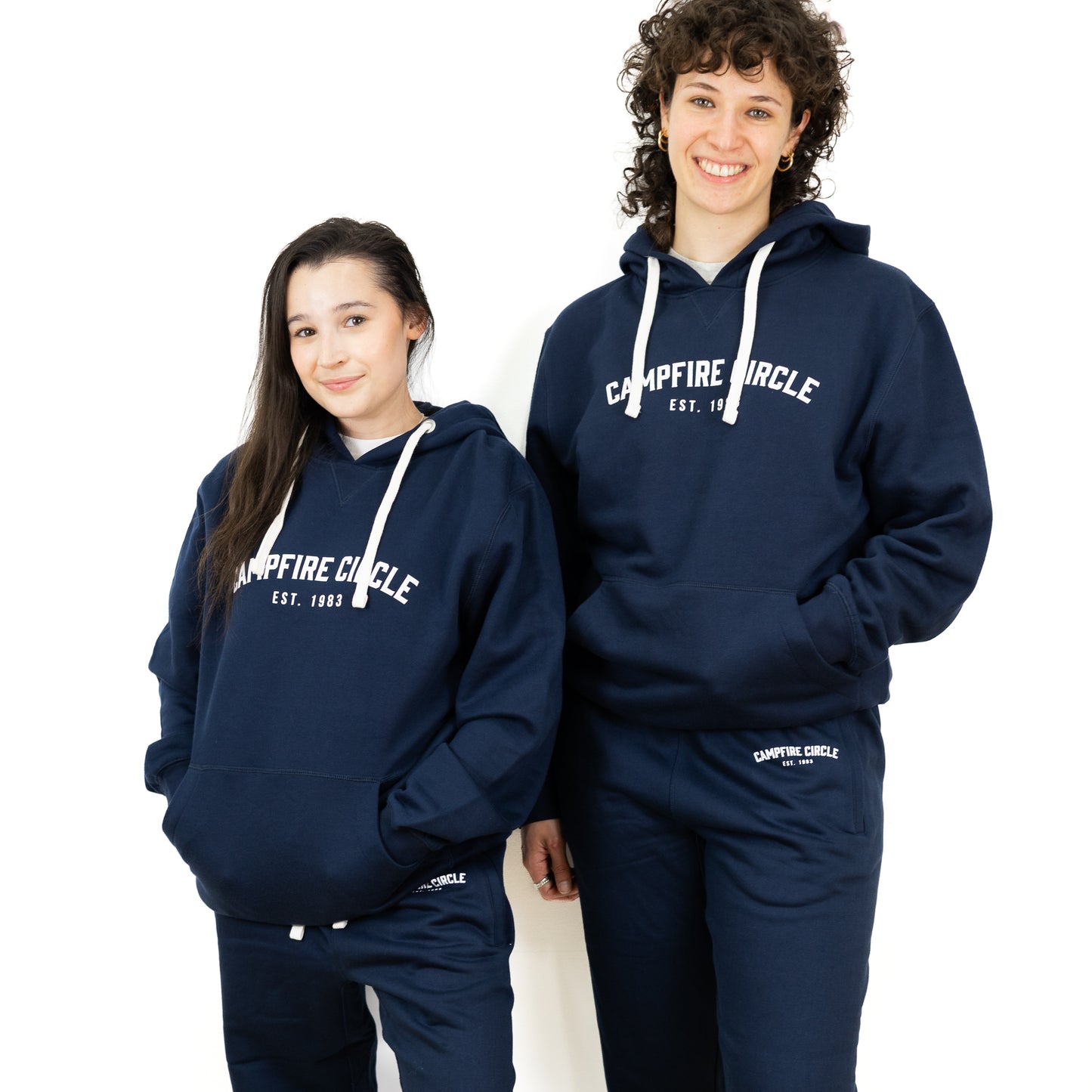 Campfire Circle Navy Sweatpants