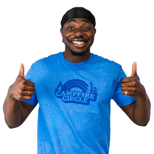 Camp Spirit Heather Royal T-Shirt