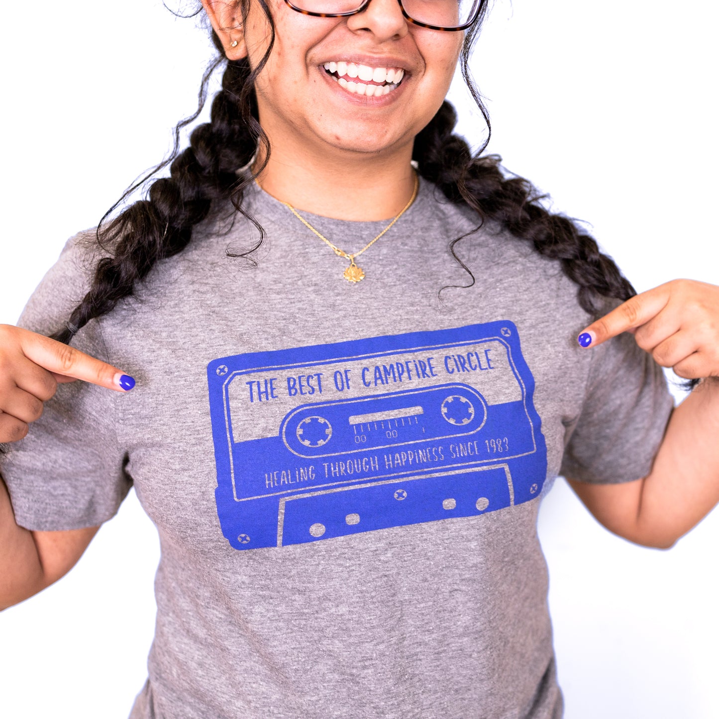 Camp Mixtape Heather Graphite T-Shirt