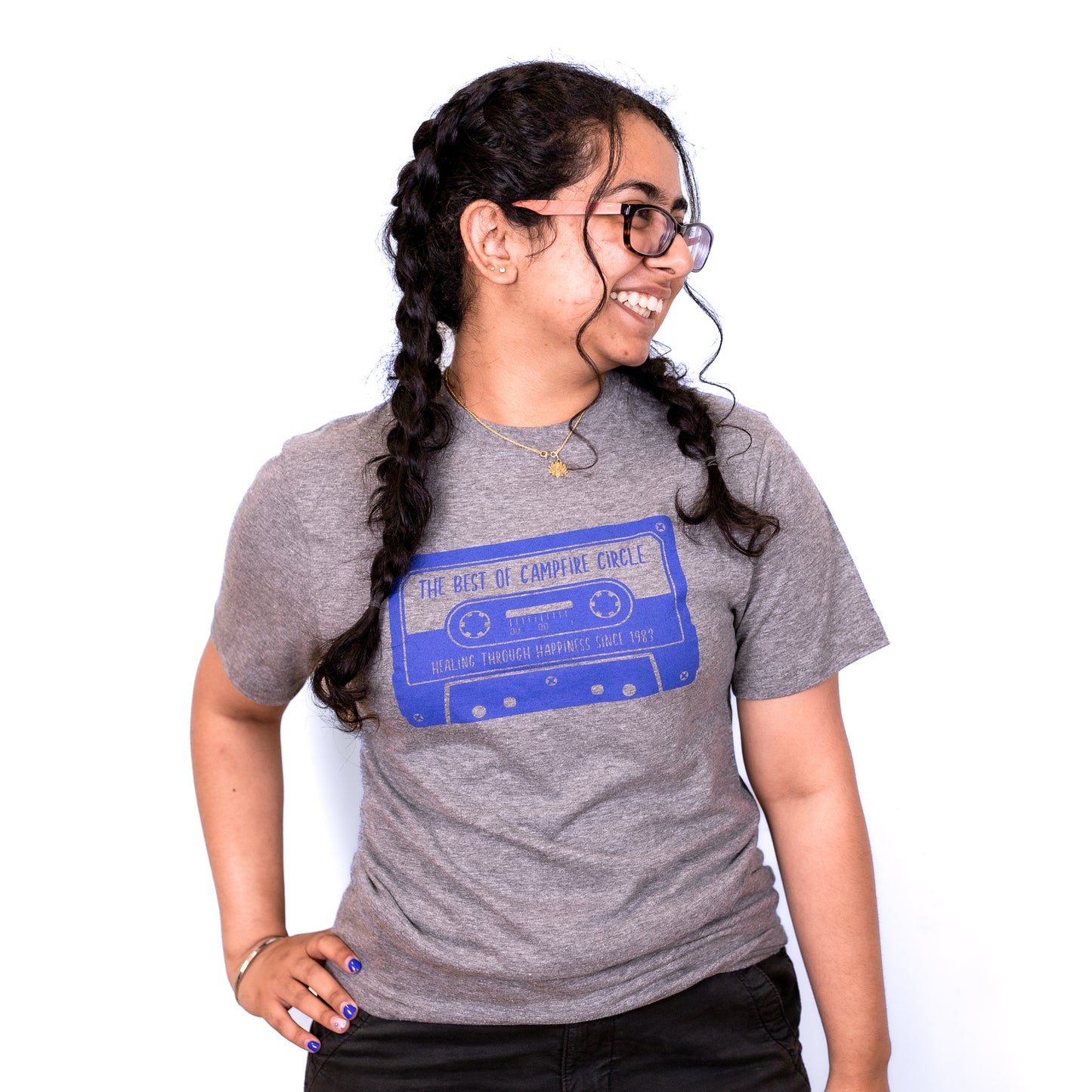 Camp Mixtape Heather Graphite T-Shirt