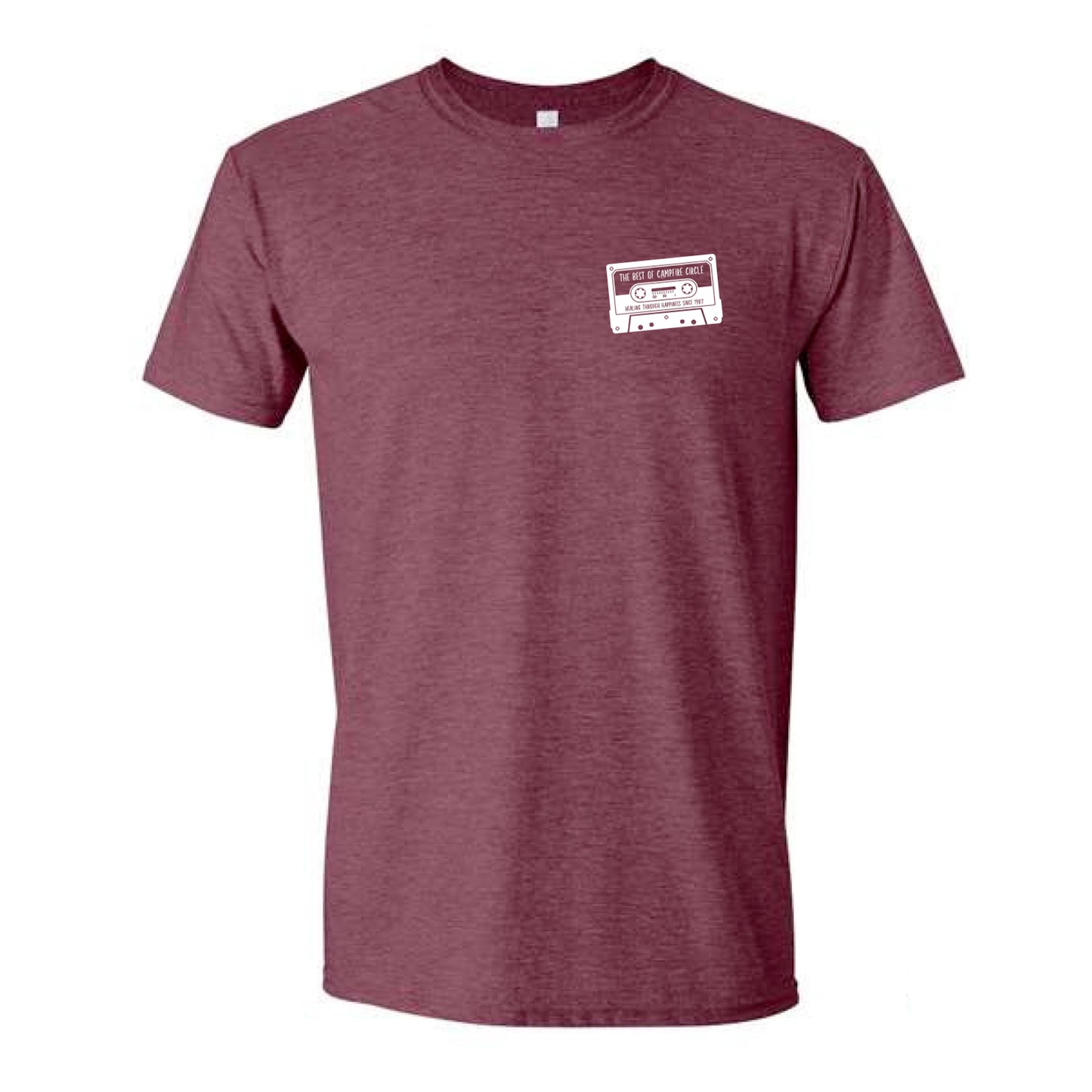 Camp Mixtape Heather Maroon T-Shirt