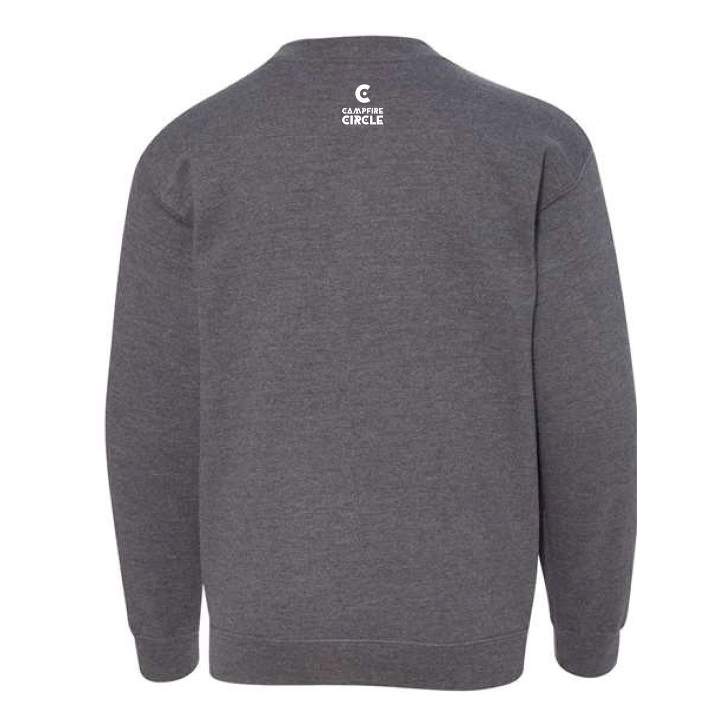 Circle Up Heather Grey Youth Crewneck