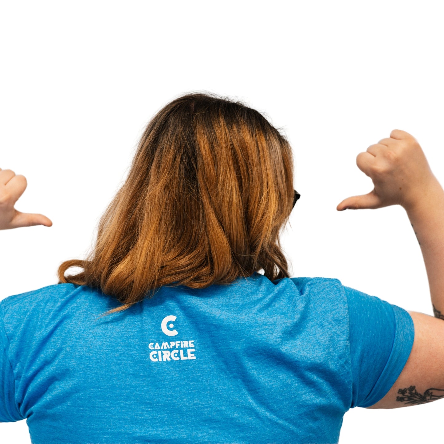 Circle Up Heather Sapphire T-Shirt