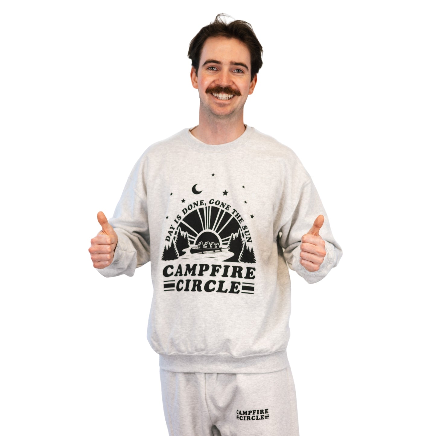 Day is Done Ash Crewneck