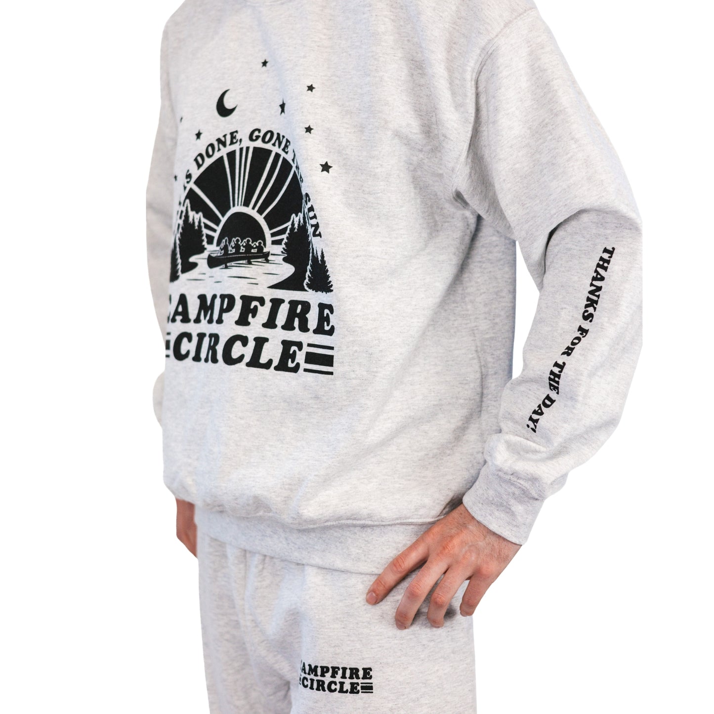 Day is Done Ash Crewneck