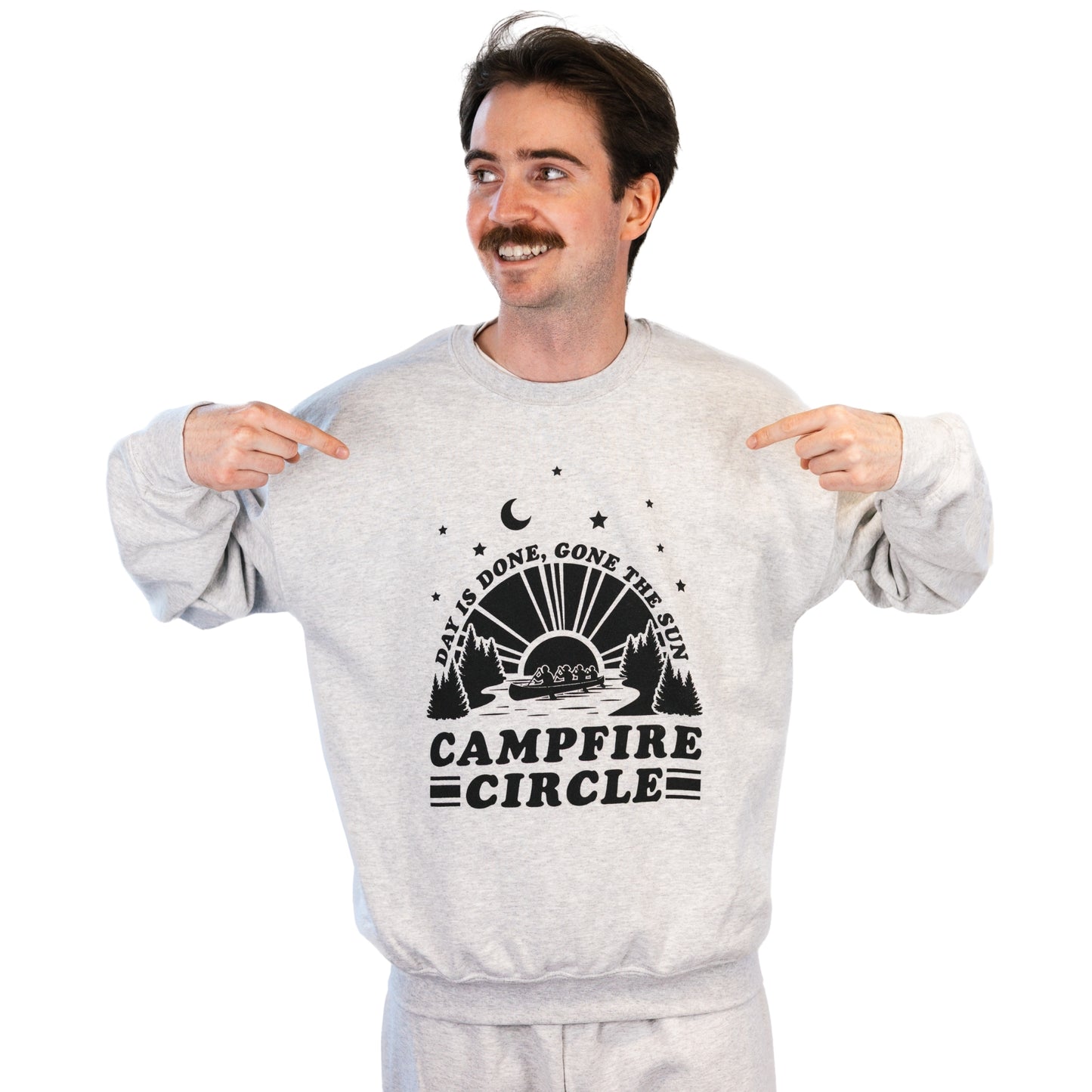 Day is Done Ash Crewneck