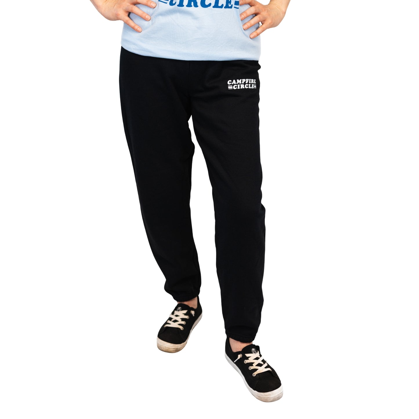 Day is Done Black Sweatpants