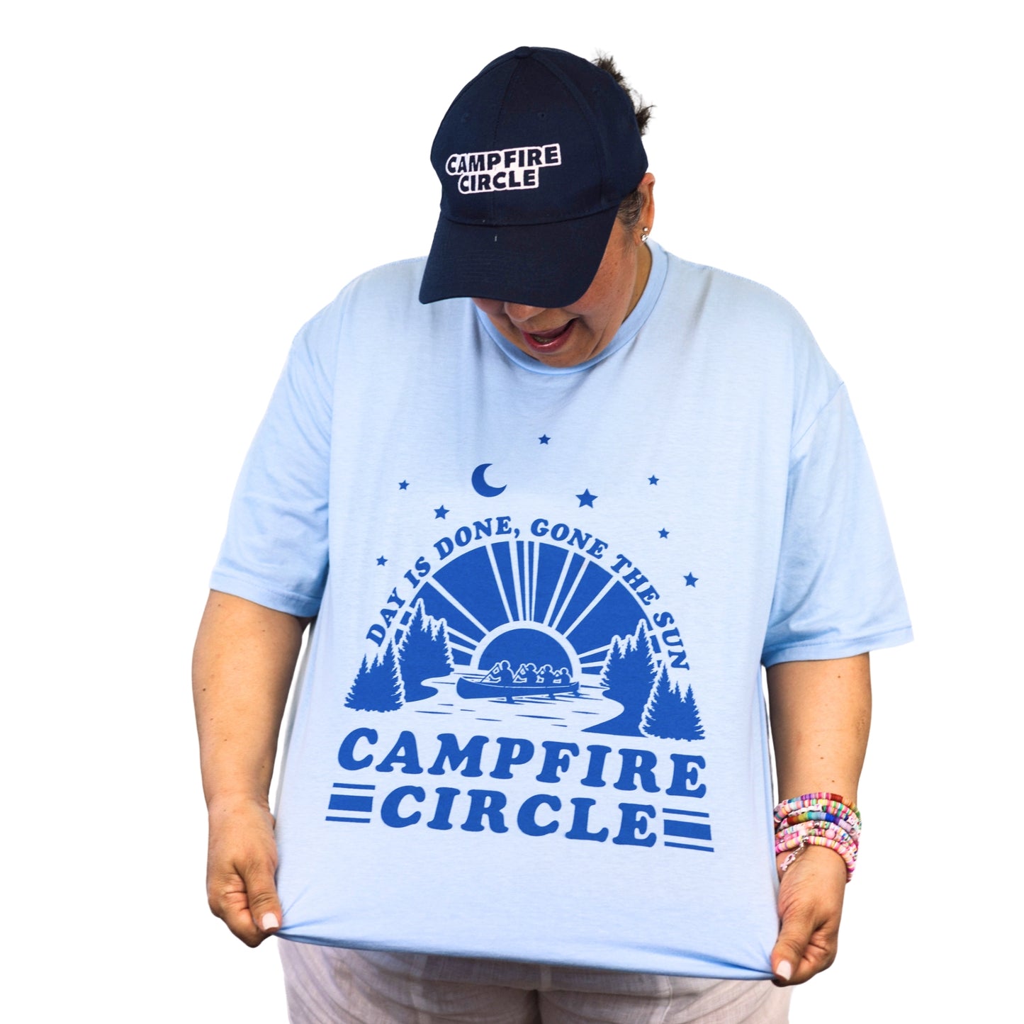 Day is Done Light Blue T-Shirt