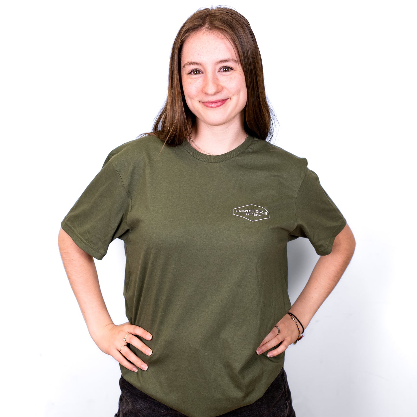 Est. 1983 Olive Green T-Shirt