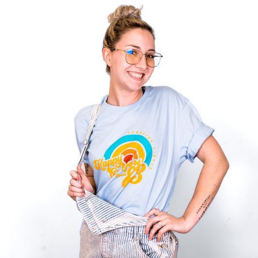 Happy Campers Blue T-Shirt