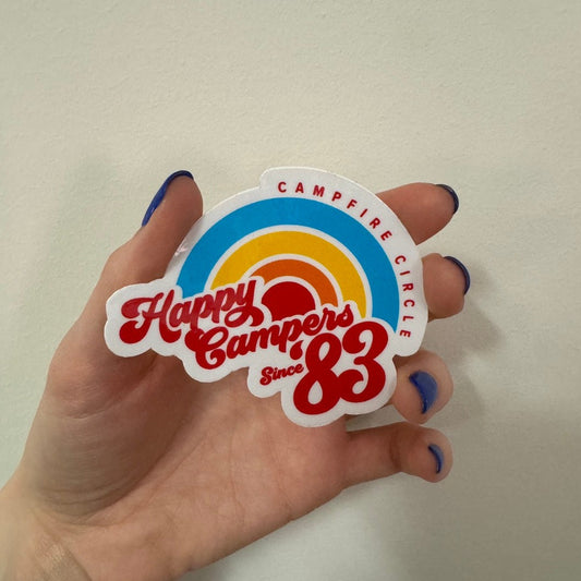 Vinyl Sticker - Happy Campers