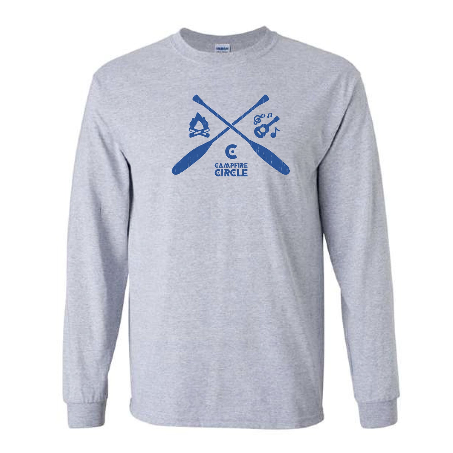 Paddles Light Grey Long Sleeve T-Shirt