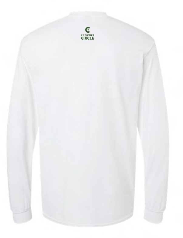 Campfire Circle Varsity Long Sleeve T-Shirt