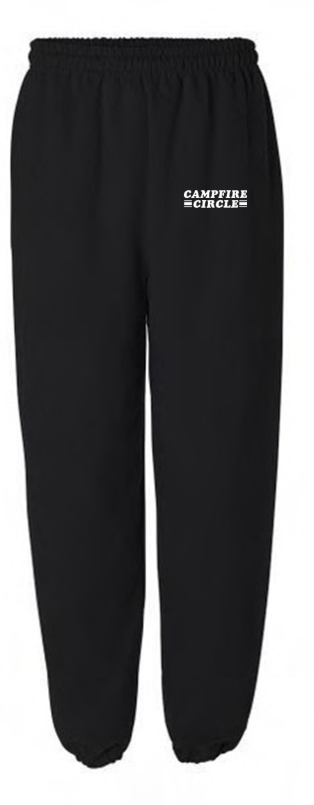 Day is Done Black Sweatpants