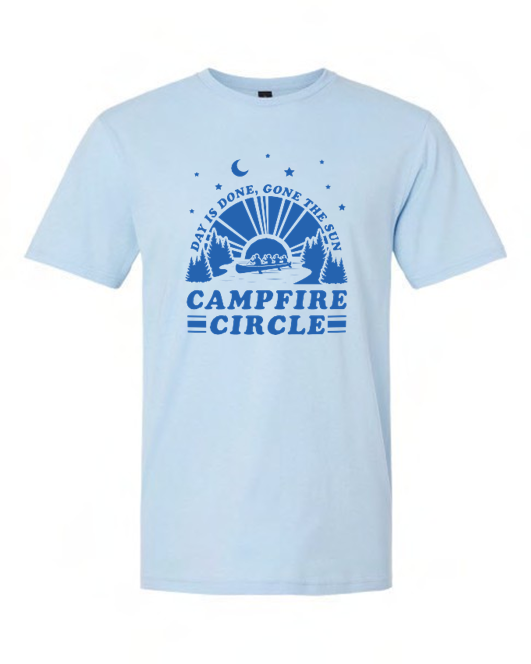 Day is Done Light Blue T-Shirt