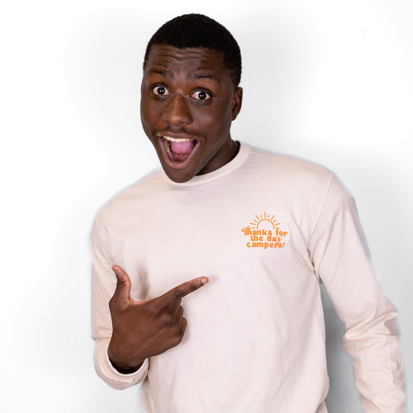 TAPS Oatmeal Long Sleeve T-Shirt