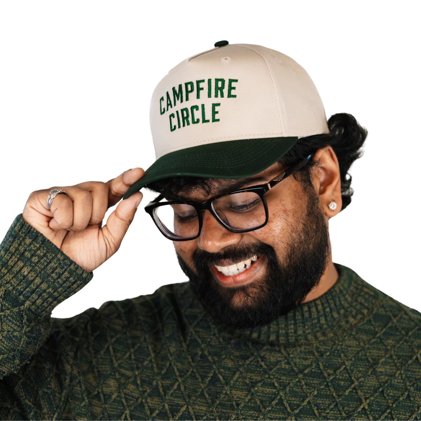 Varsity Forest Green/Putty Baseball Cap