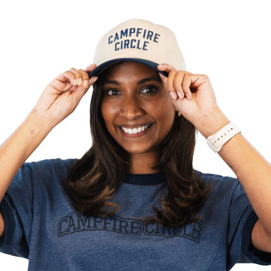 Varsity Navy/Putty Baseball Cap