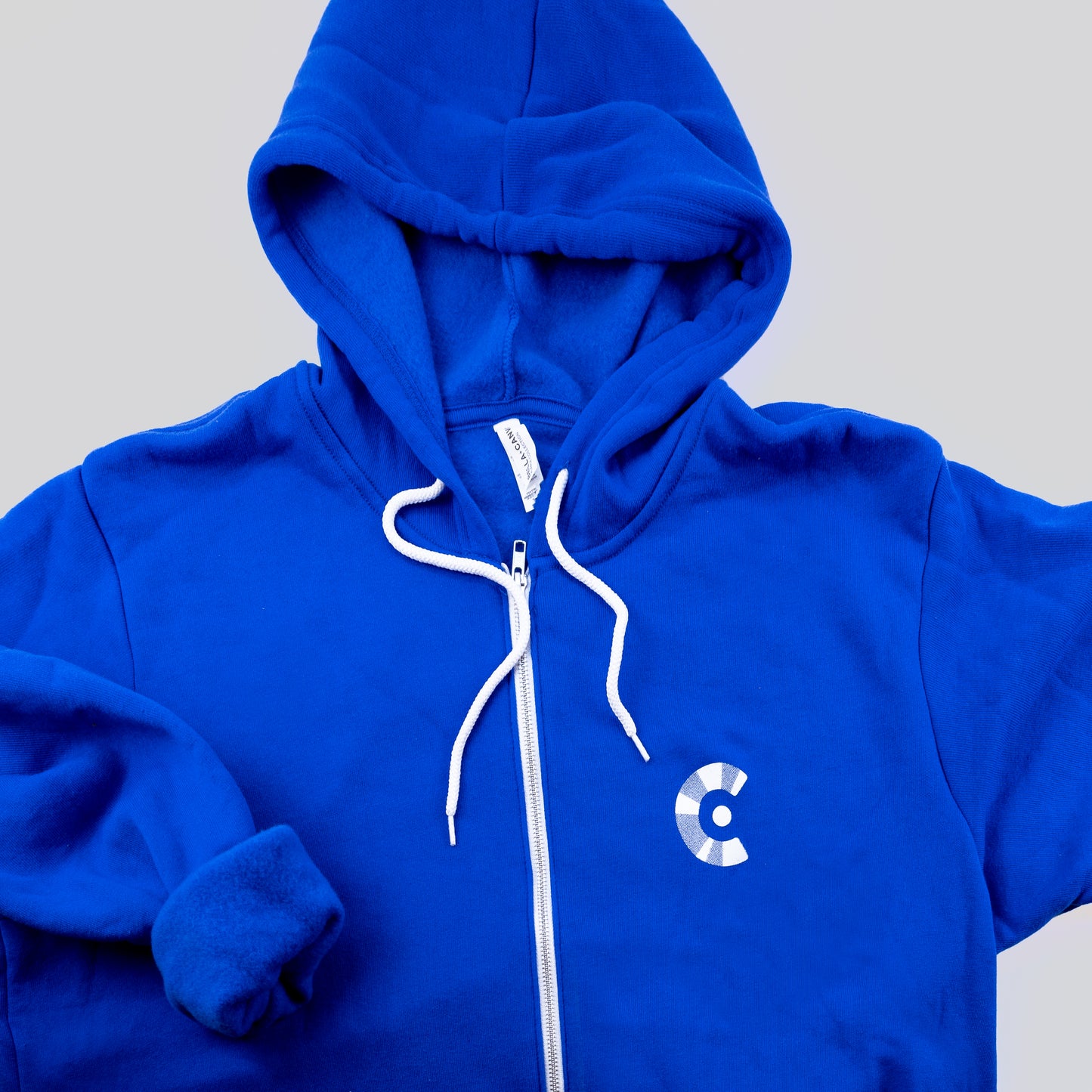 Campfire Circle Blue Youth Full Zip Hoodie