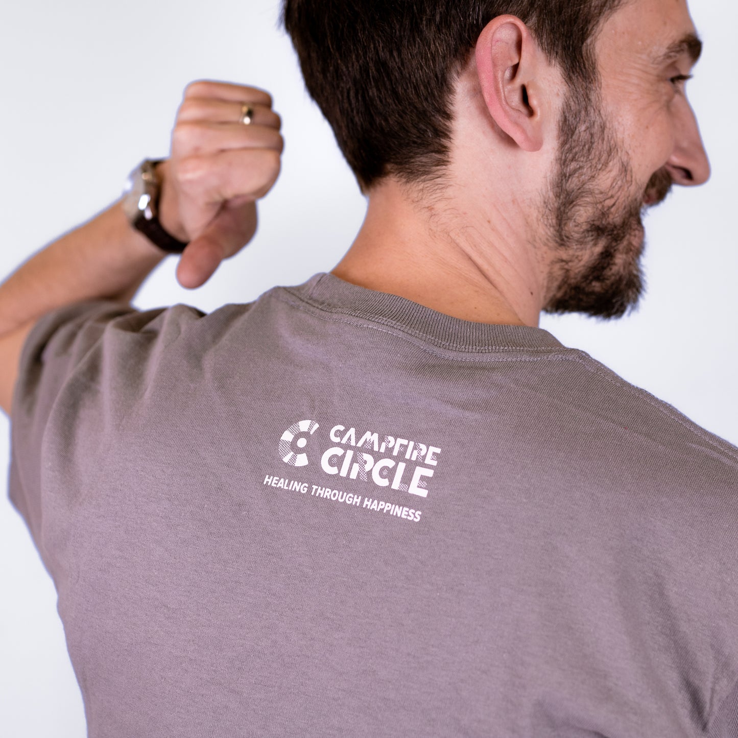 Campfire Circle Grey Summer 2022 T-Shirt