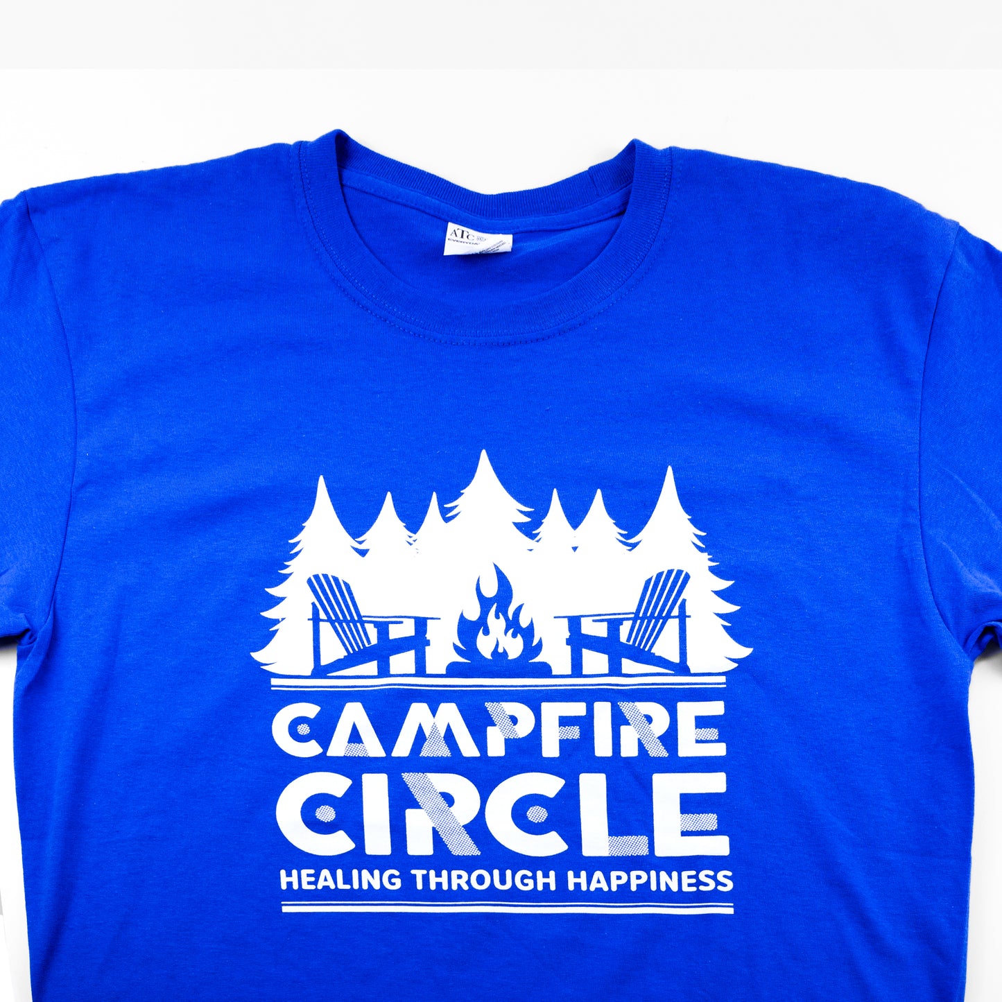 Campfire Circle Royal Blue 2022 Summer T-Shirt