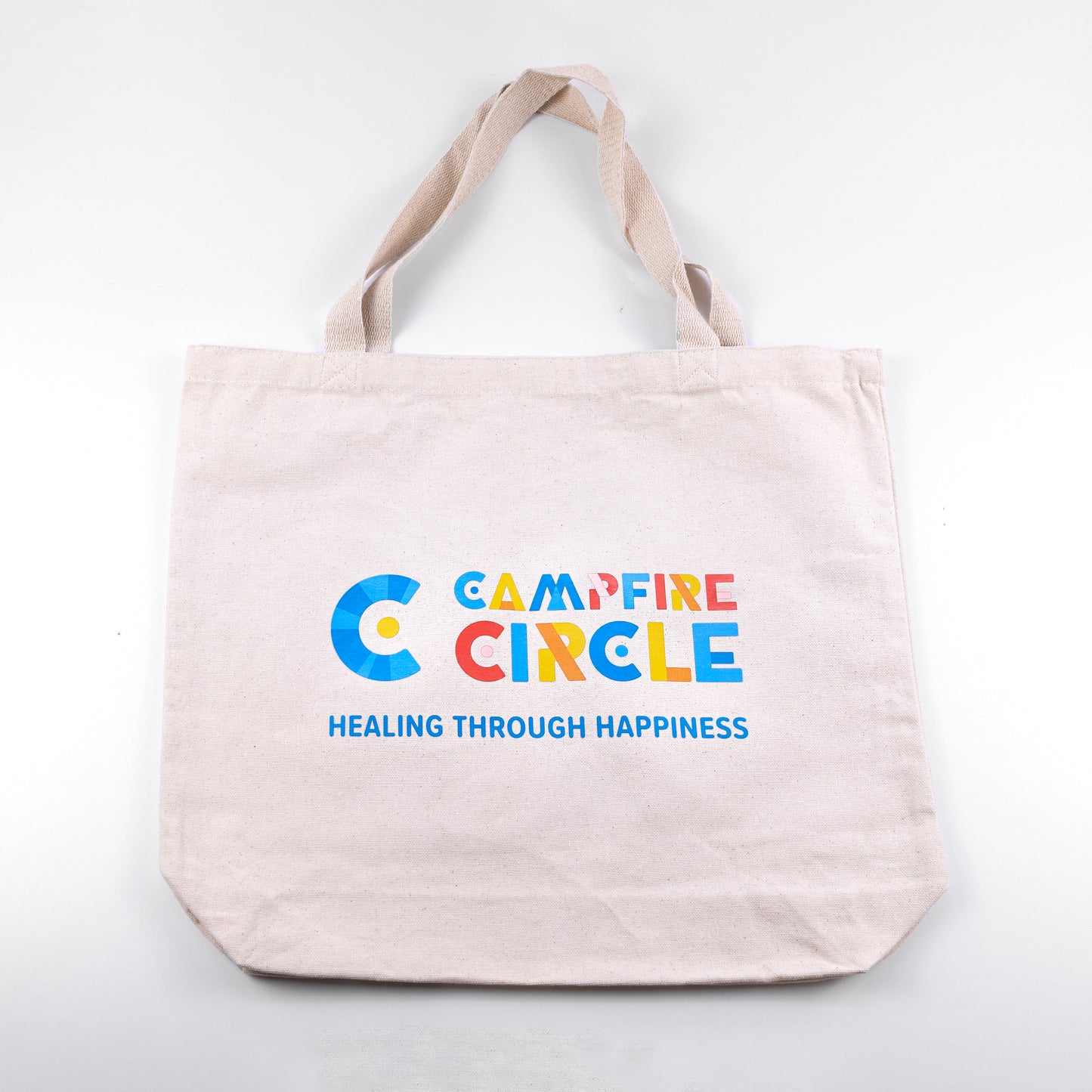 Healing through Happiness Canvas Tote