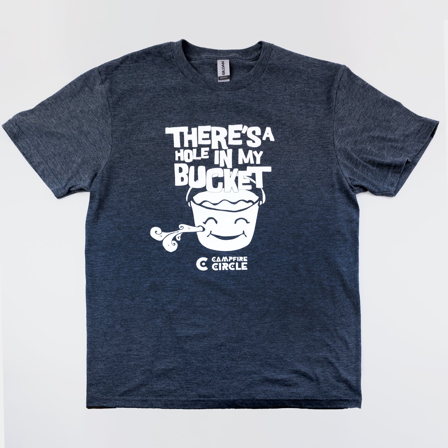 Hole in my Bucket Heather Grey T-Shirt