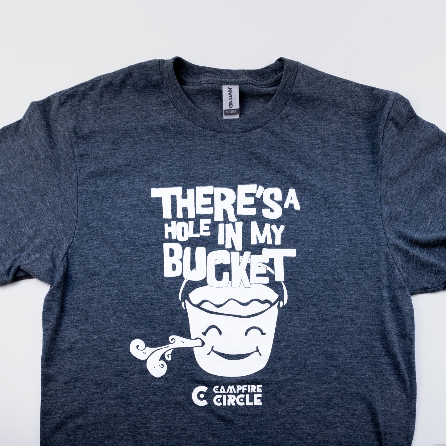 Hole in my Bucket Heather Grey T-Shirt