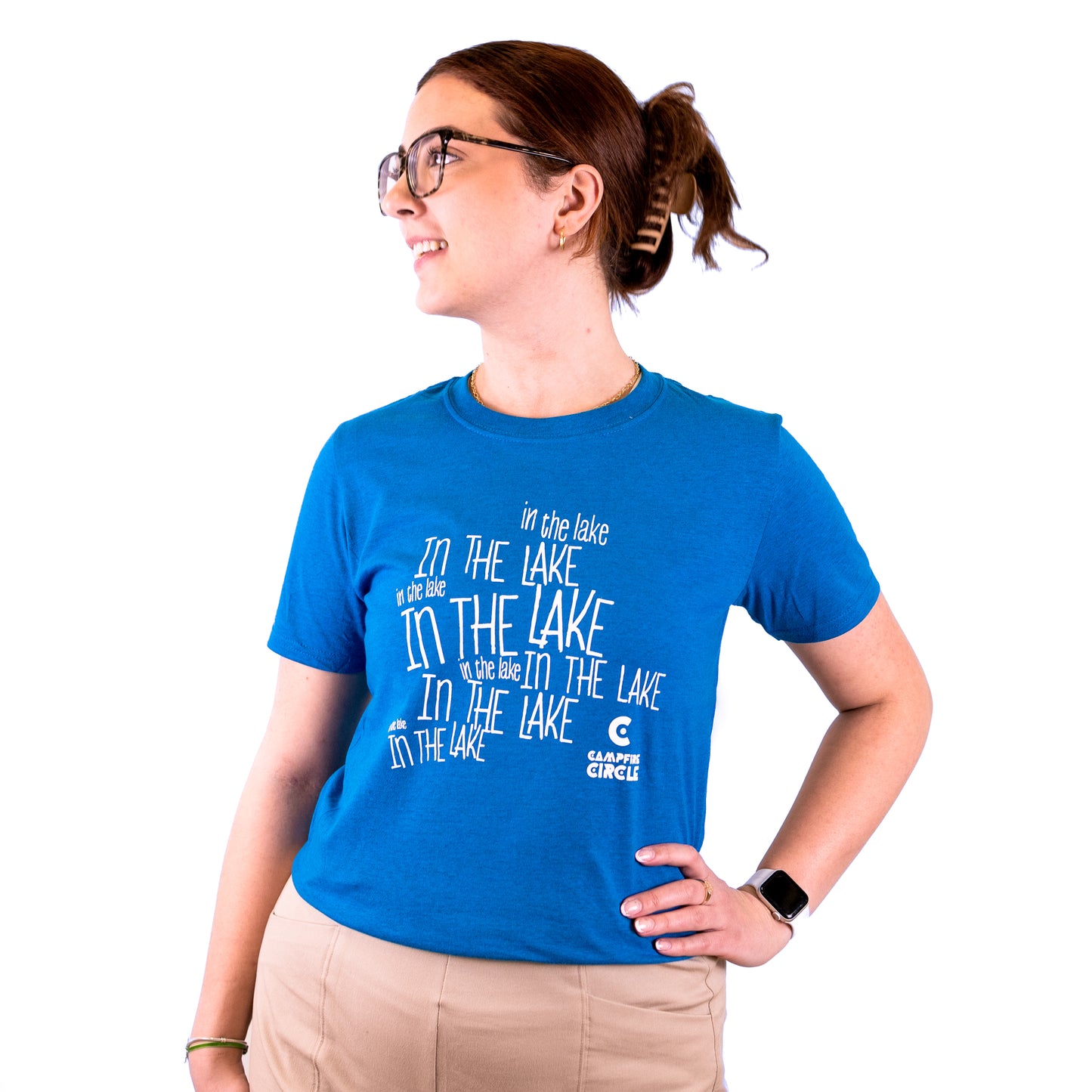 In the Lake Sapphire Blue Heather T-Shirt