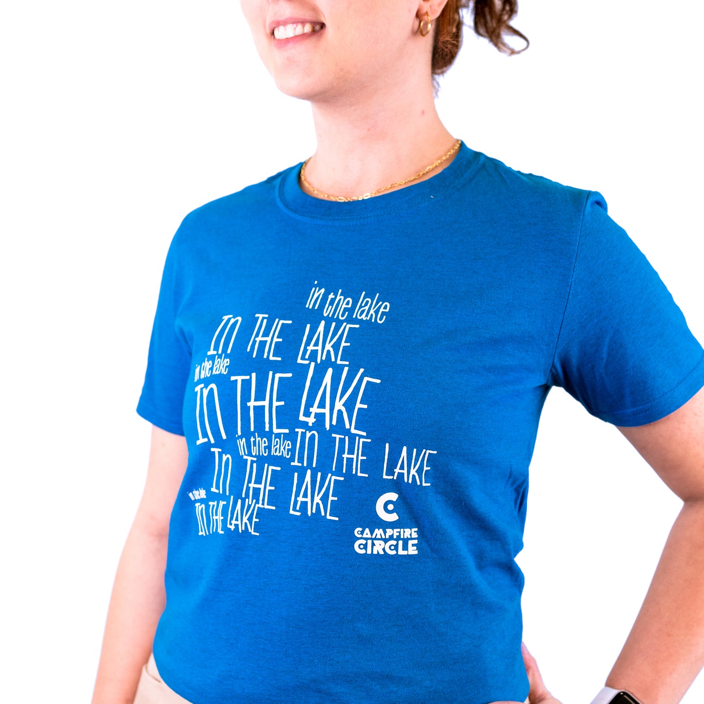 In the Lake Sapphire Blue Heather T-Shirt