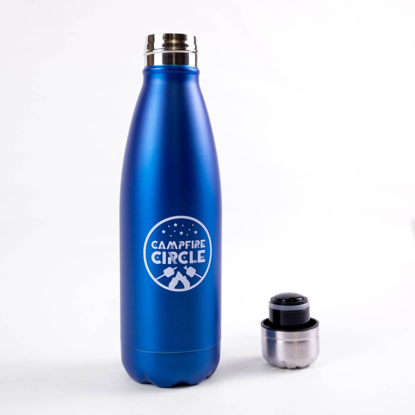 S’mores Crest Blue Waterbottle